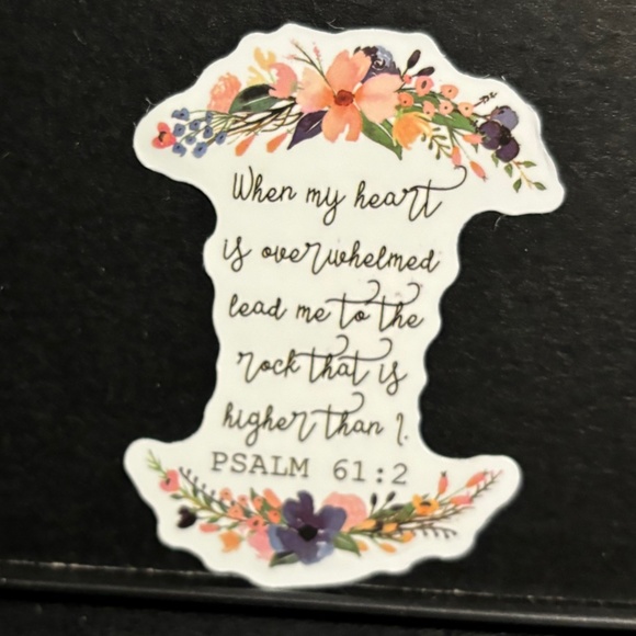 Other - FAITH QUOTE STICKER